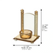 Crystal Holder for Memory Candle 13*12 cm - Gold
