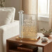 Crystal Matches Holder with Metal Plate 12*12 cm