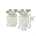 Crystal Candlesticks 9 cm