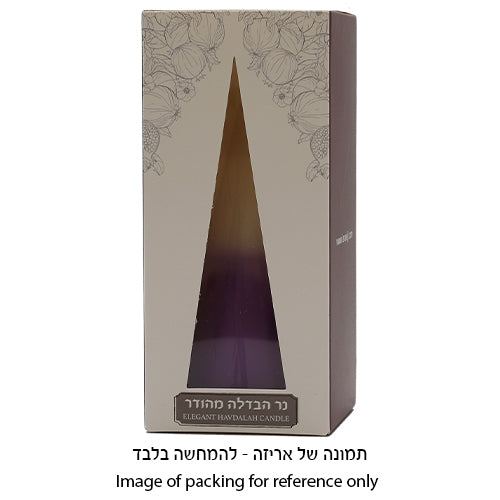 Havdalah Candle 16 cm- Multicolor