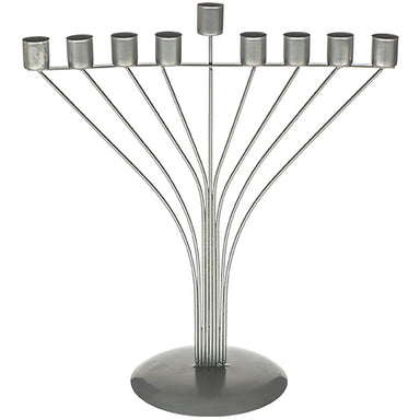 Metal "String" Menorah 33.5 cm "Chabbad"