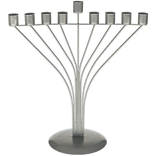 Metal "String" Menorah 33.5 cm "Chabbad"