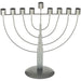 Metal "String" Menorah 33 cm - Semi Round