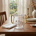 Lucite Washing Cup Gold Handels 13 cm