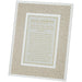 Glass Miror Glitter Candle Lighting Blessing 22x17 cm- "Lines"