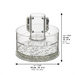 Lucite Mayim Achroni'm with Silver Glitter 15 cm