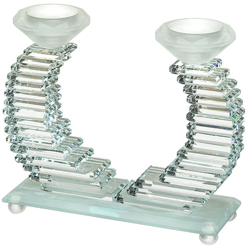 Crystal Elegant Candlesticks 18 cm