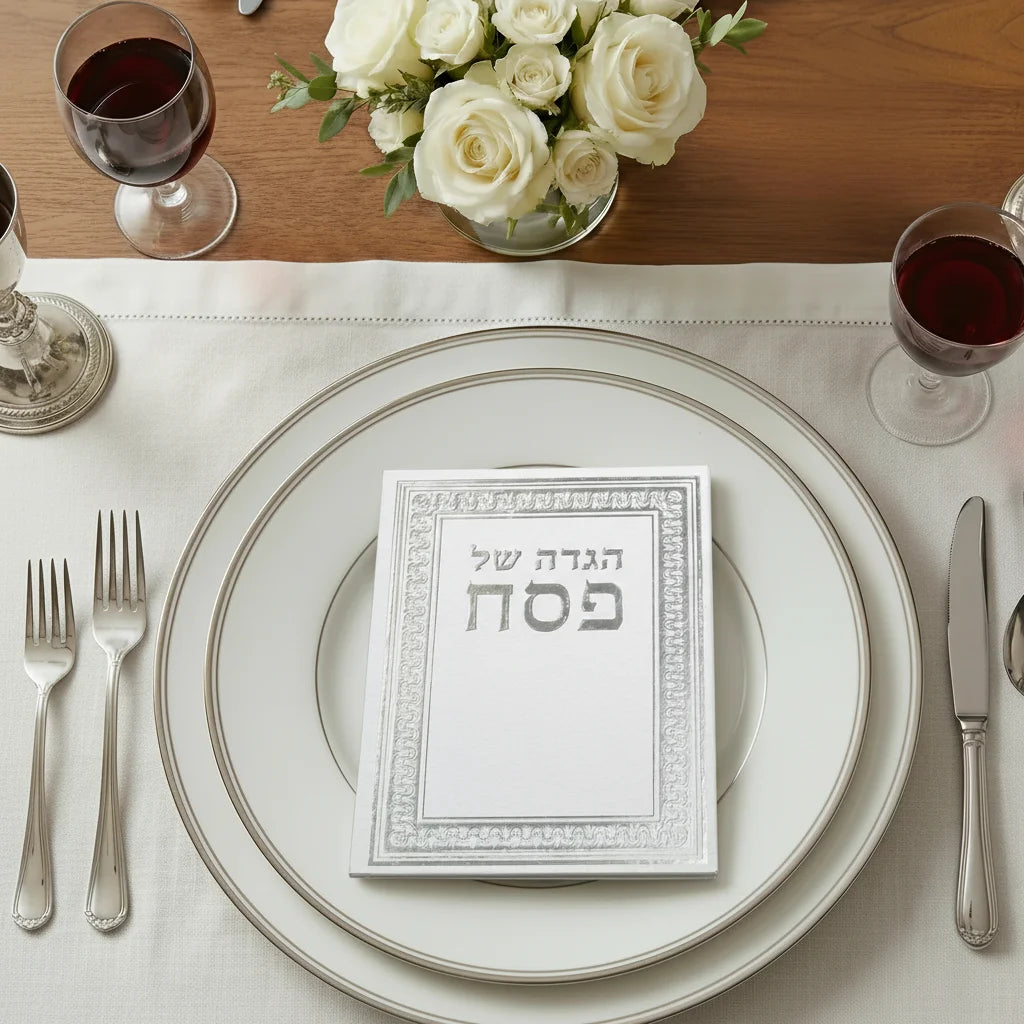 Art Passover Hagadah Hard Cover 22x30 cm