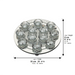 Crystal 12 Brenches Candlesticks 33 cm