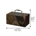 Faux Leather Etrog Box with Handle 12*20*11 cm