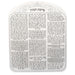 Lucite Bencher 25x20 cm- Ashkenaz - Silver Decoration