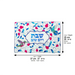 Reinforced Thick Glass Challah Tray 25x37 cm - "Shabbat & Holiday"
