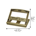 Wooden Shtender 29x33 cm - "Ve'hagita" Inscription - "Vilna Gate"