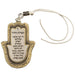 Mixed Stand (12) Nickel Hamsa Traveller Prayer 7.5 cm