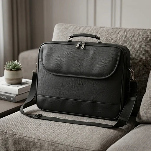 Elegant Talit Bag with Handles 41*31 cm- Black