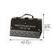 Faux Leather Etrog Box 11*19*13 with Silver Print