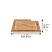 Challah Tray With Knife 41*28 Cm