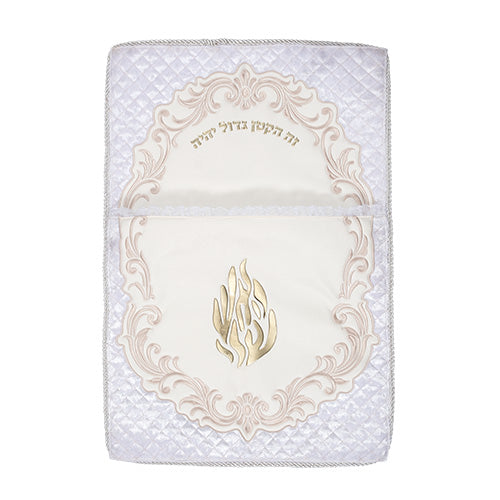 Leatherette Brit Pillow 74*50 cm with Bold Embroidery