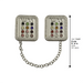 Nickel Hoshen Tallit Clips 9 Cm
