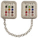 Nickel Hoshen Tallit Clips 9 Cm