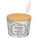 Bamboo Honey Dish "Shana Tovah"- 6.5 cm
