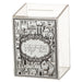 Lucite Tzedakah Box 11*8 cm with Plaque