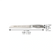 Stainless Steel Knife with "for Shabbat and Holidays" Plaque 32 cm