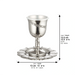 Nickel Kiddush Cup, Contains 100ml // 3.4oz