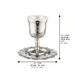 Nickel Kiddush Cup 13 cm Contain 100ml // 3.4oz