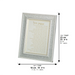Framed Blessing 23*18 cm - Eshet Chail Blessing - Silver