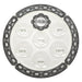 Elegant Glass Passover Plate 40 cm