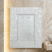 Glass Framed White Blessing 22*18 cm- "Asher Yatzar" Ashkenaz