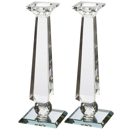 Crystal Candlesticks 34 cm