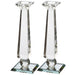 Crystal Candlesticks 34 cm