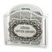 Lucite Benchers Stand 23*26*5 cm with 6 Blessings 25*20 cm- Ashkenaz