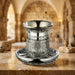 Crystal Kiddush Cup "Kottel" 9 cm- Without Stem Contain 100ml // 3.4oz