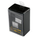 Pair of Plastic Tefillin Boxes Size 32- Black with Plaque