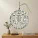 Metal Tree of Blessings 13 cm- Hebrew Home Blessing - Matte