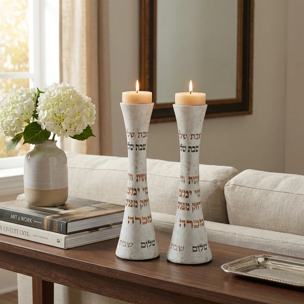 Polymer Candlesticks 18 cm