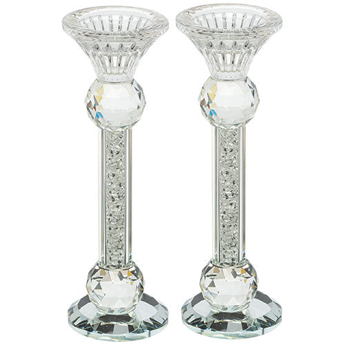 Crystal Candlesticks 21 cm