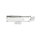 Metal Yad for Torah 23 cm with Metal Plaque