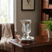 Crystal Kiddush Cup with Stem "Baba Sali" 13 cm Contain 100ml // 3.4oz
