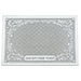 Elegant Glass Tray with Mirror and Glitter 35x23 cm
