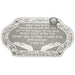 Glass Challah Tray with Salt Cellar 45x30 cm