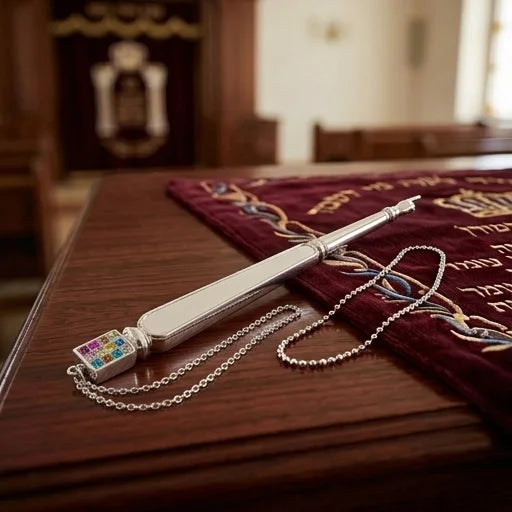 Metal Yad for Torah 23 cm