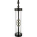 Sephardic Wood Megilah Case with Lucite Size 30cm/ 11.8"