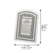 Framed Blessing with Stones and Metal Plaque 24*17.5 cm- Candle Lighting