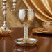 Crystal Kiddush Cup "Blessing" 16 cm with Stones Contain 100ml // 3.4oz - Gold