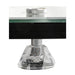 Glass Passover Tray with Stones 36 cm, Inc. 6 Bowls