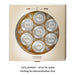 Glass Passover Plate 35cm